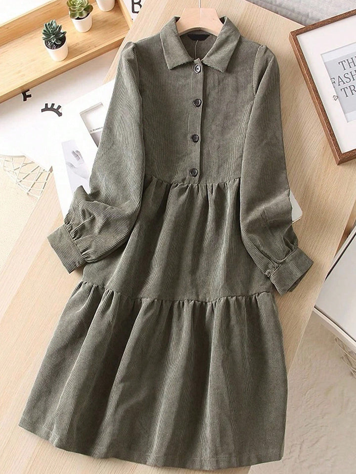 SHEIN rövid ruha, khaki