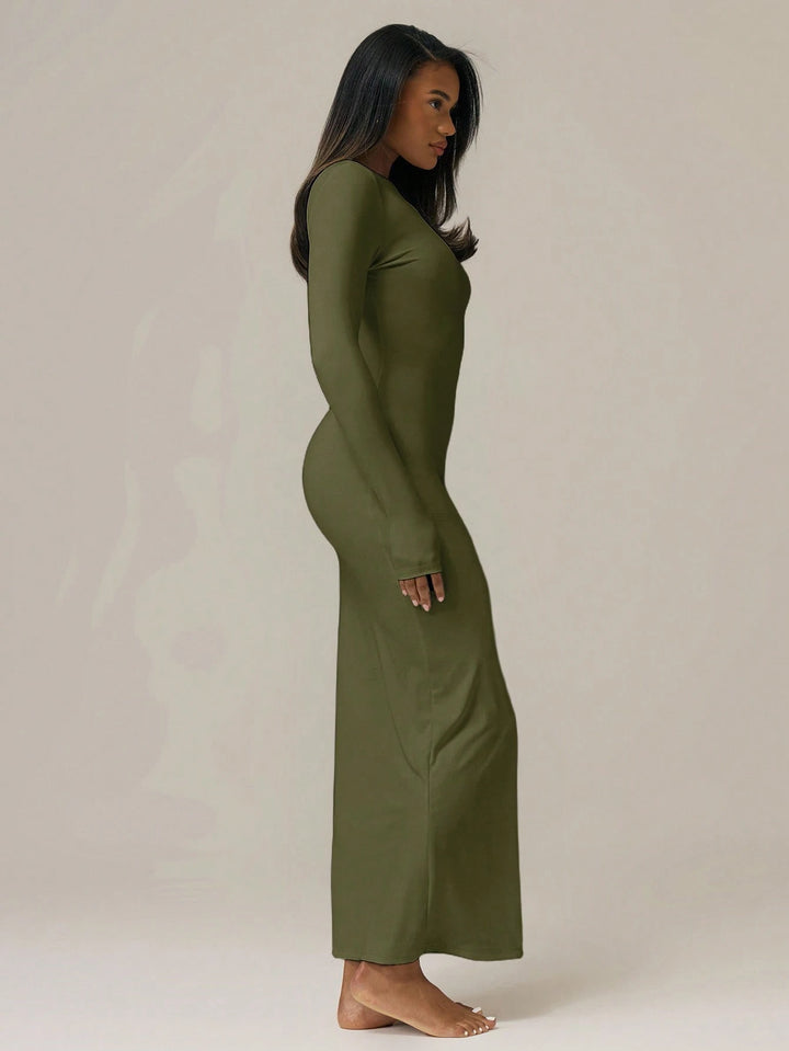 SHEIN Maxi ruha, khaki