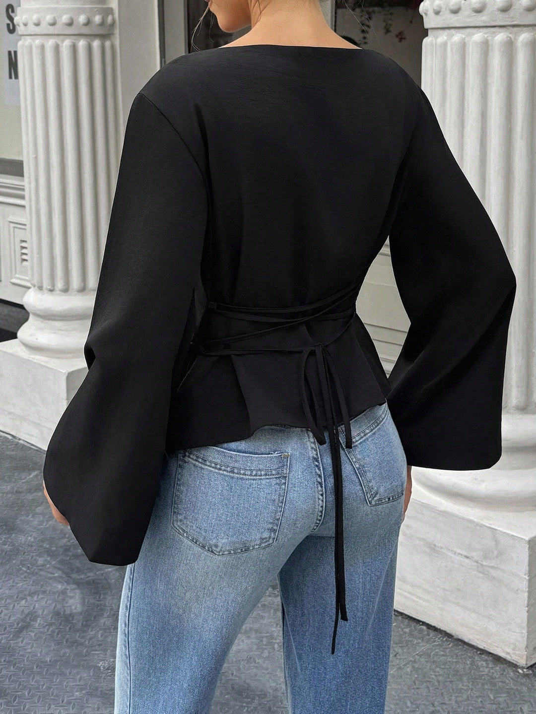 Bluza SHEIN, negru