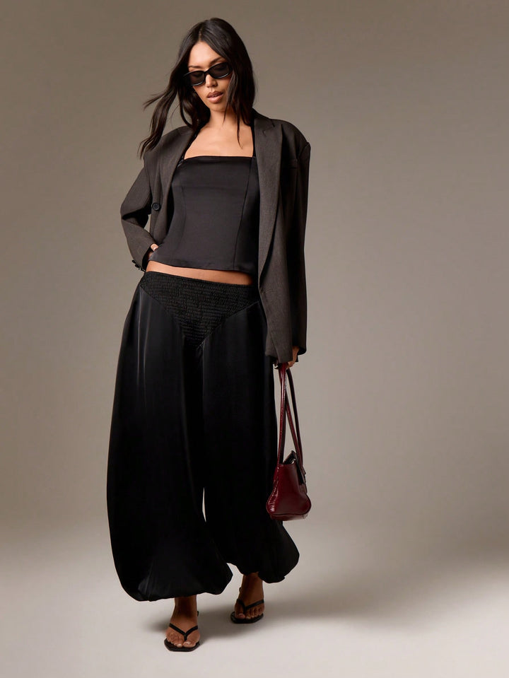 Pantaloni SHEIN, negru