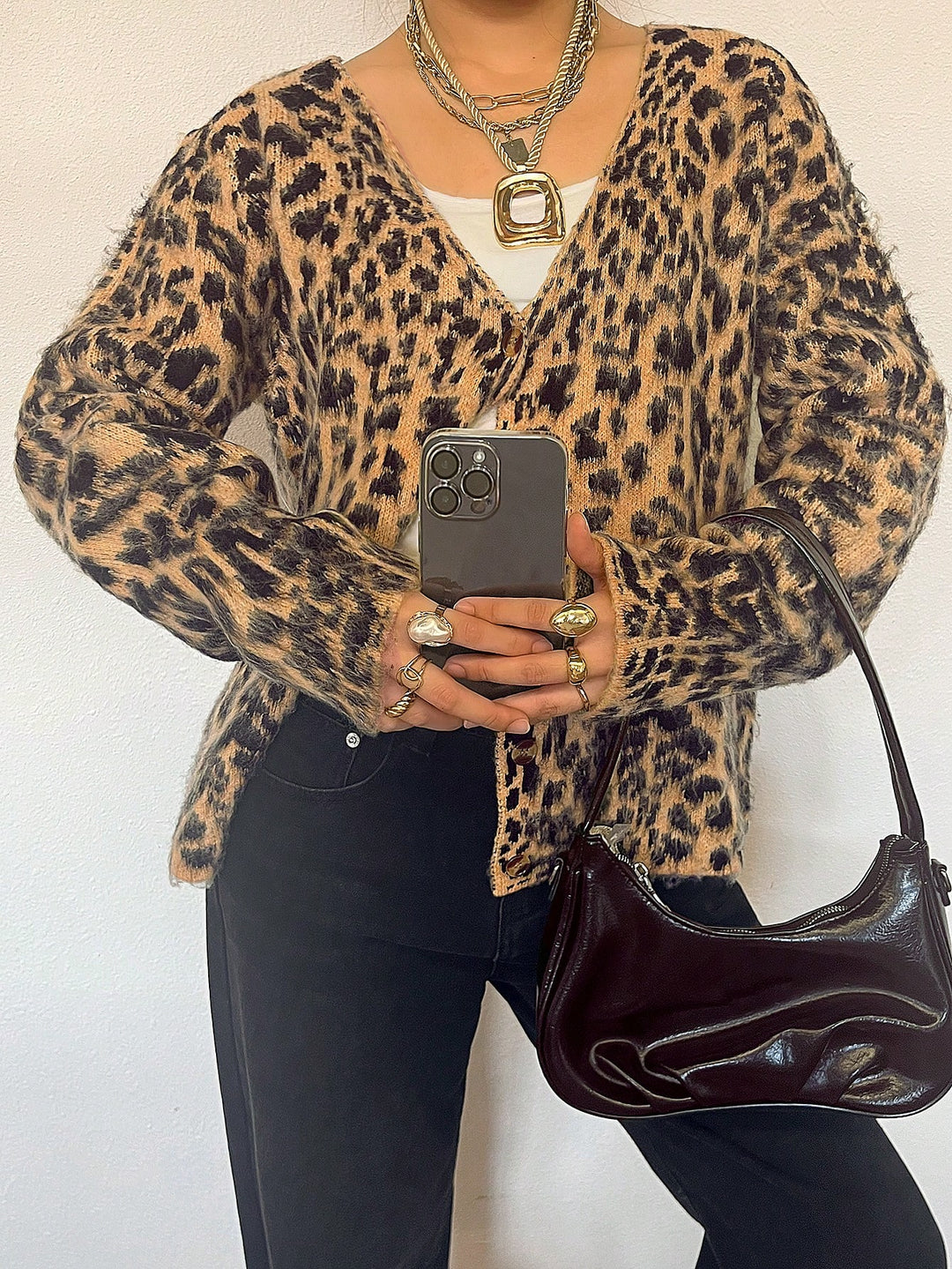 Cardigan SHEIN, mix culori