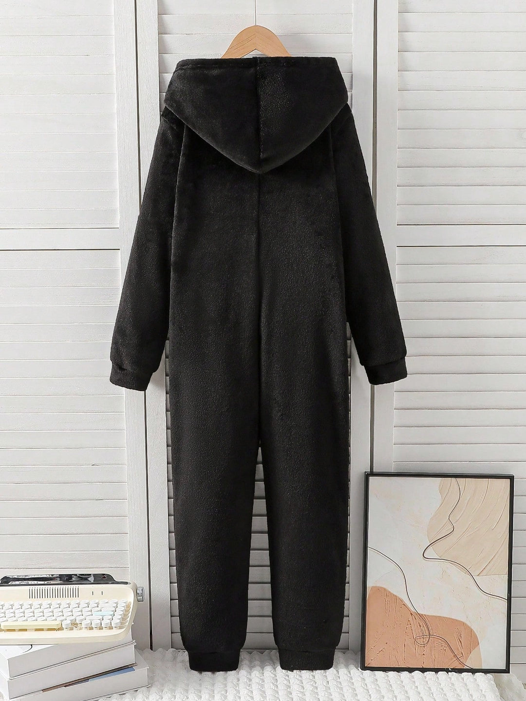 SHEIN fekete háló overall