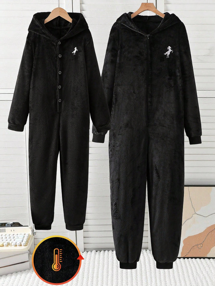 SHEIN fekete háló overall