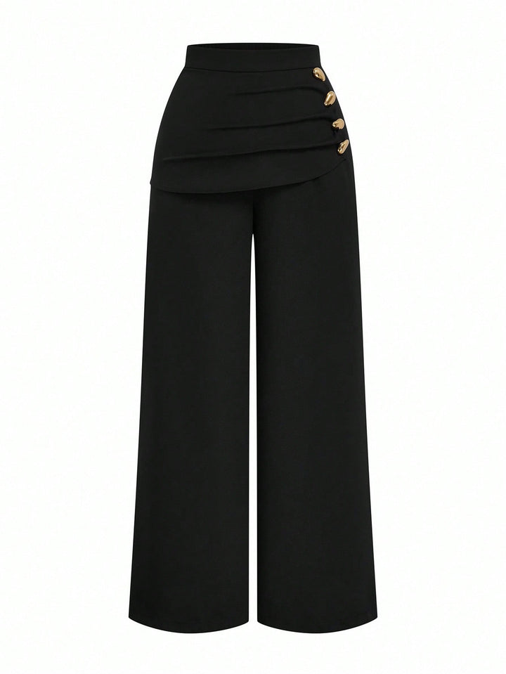 Pantaloni SHEIN, negru