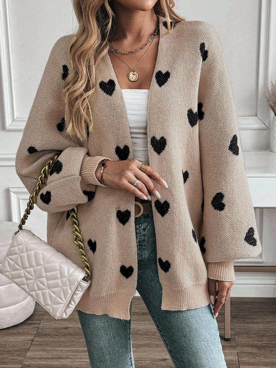 Cardigan SHEIN, mix culori