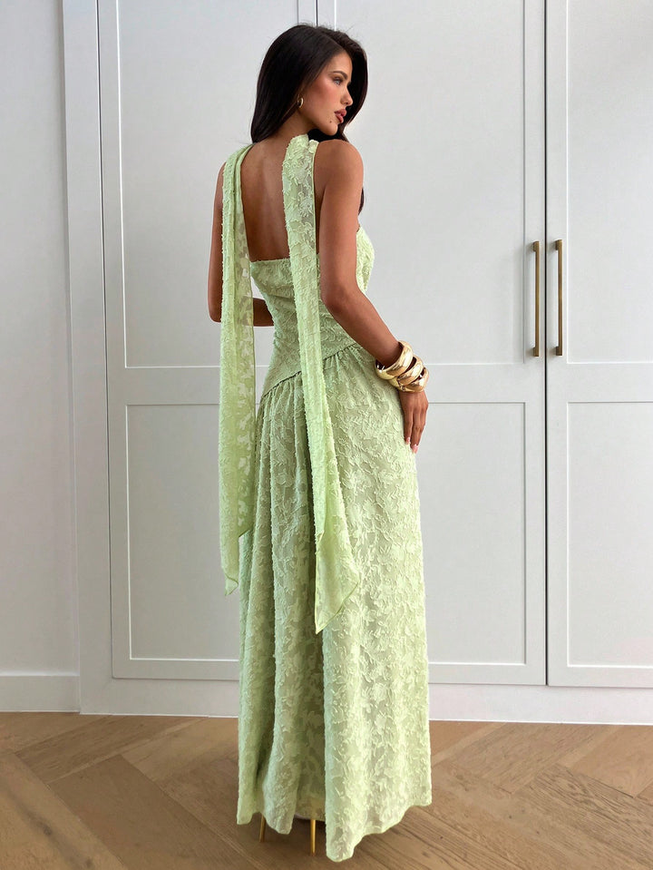 Rochie midi SHEIN, verde