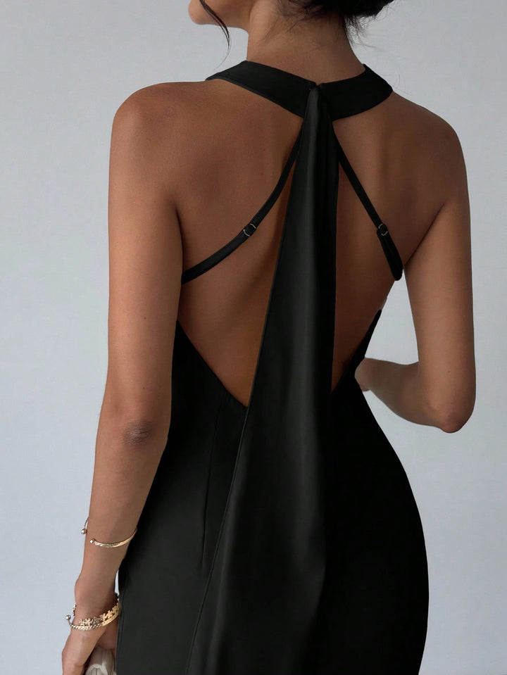 Rochie maxi SHEIN, negru