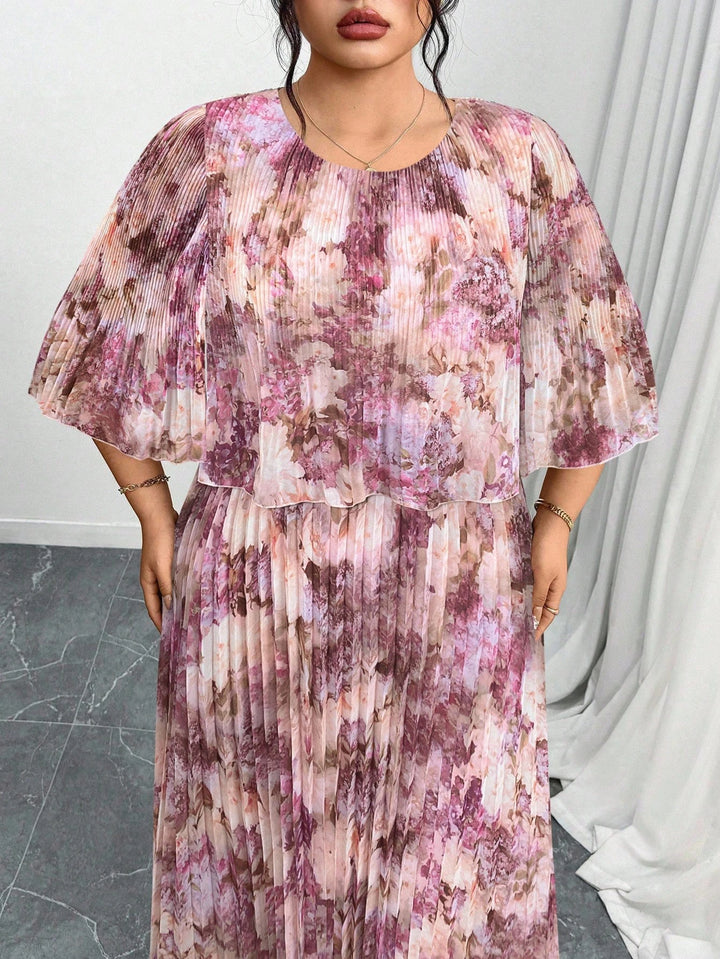 Rochie maxi SHEIN, mix culori