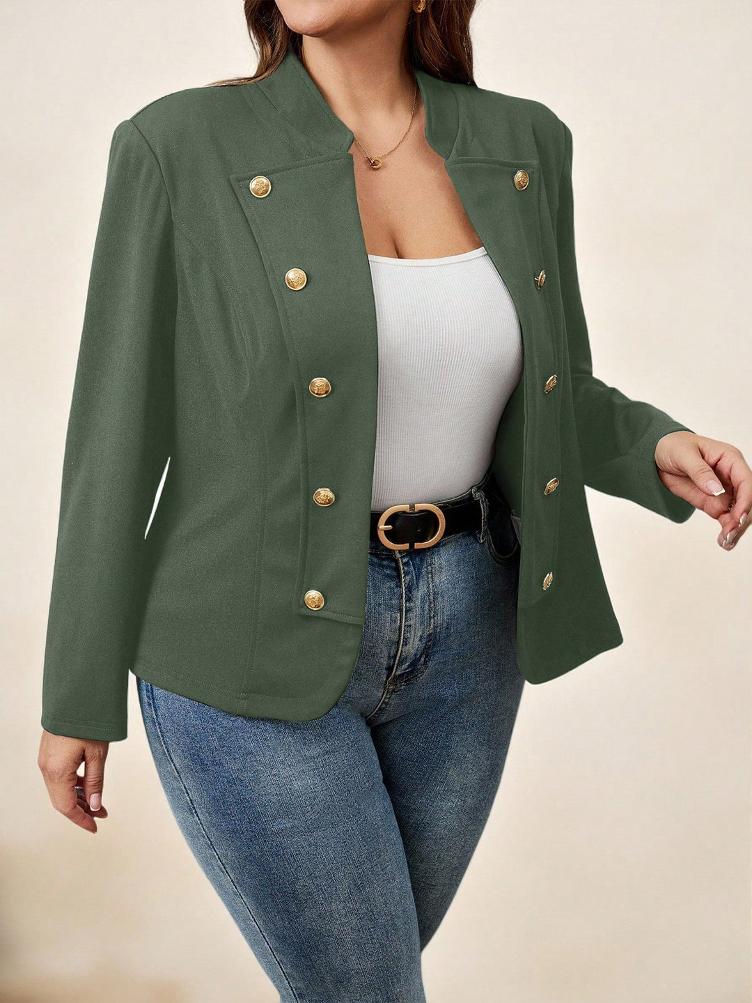 Sacou Shein Curve+, verde