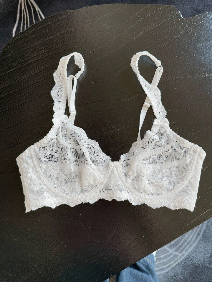 Sutien SHEIN, alb