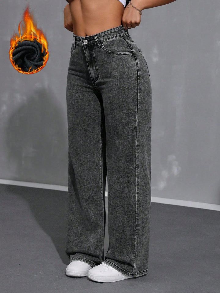 Jeans SHEIN, gri