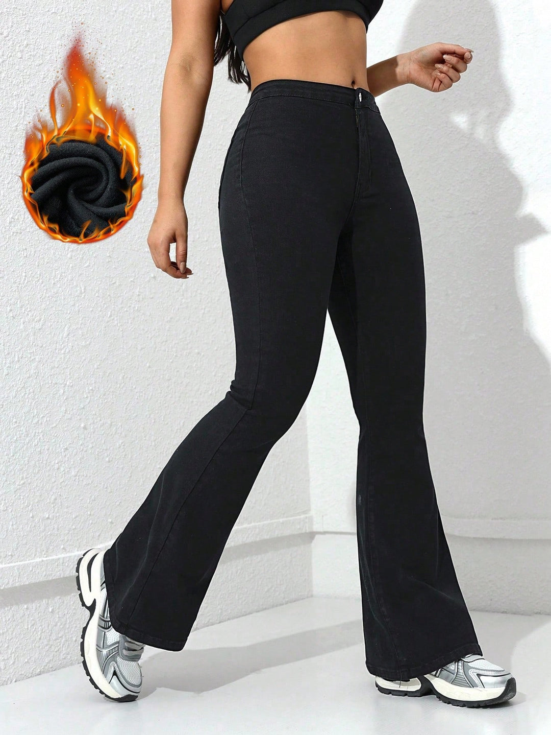 Jeans SHEIN, negru