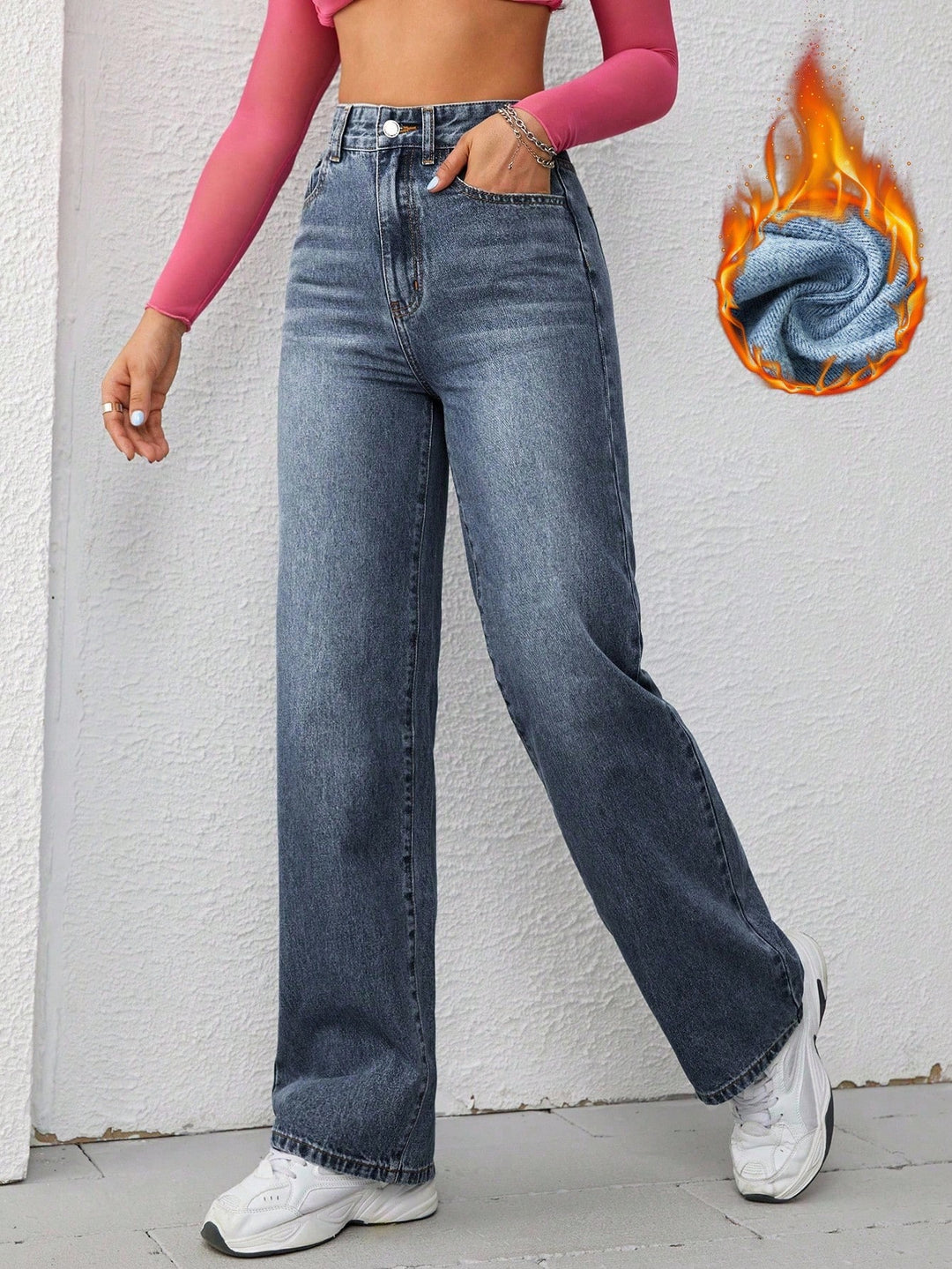 Jeans SHEIN, kék