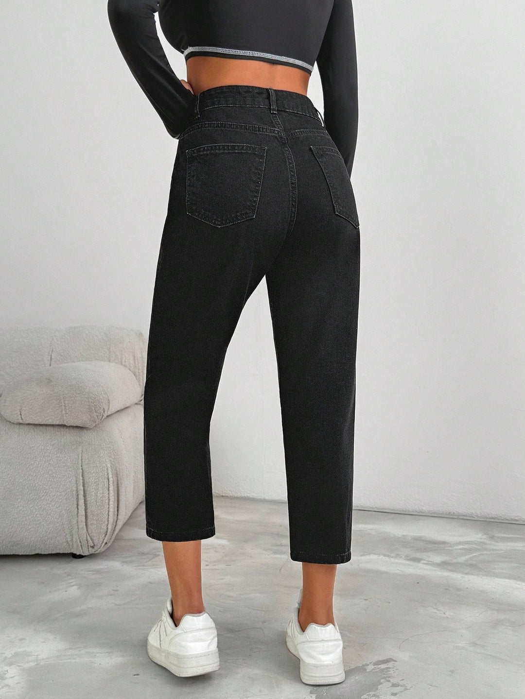 Jeans Shein, negru
