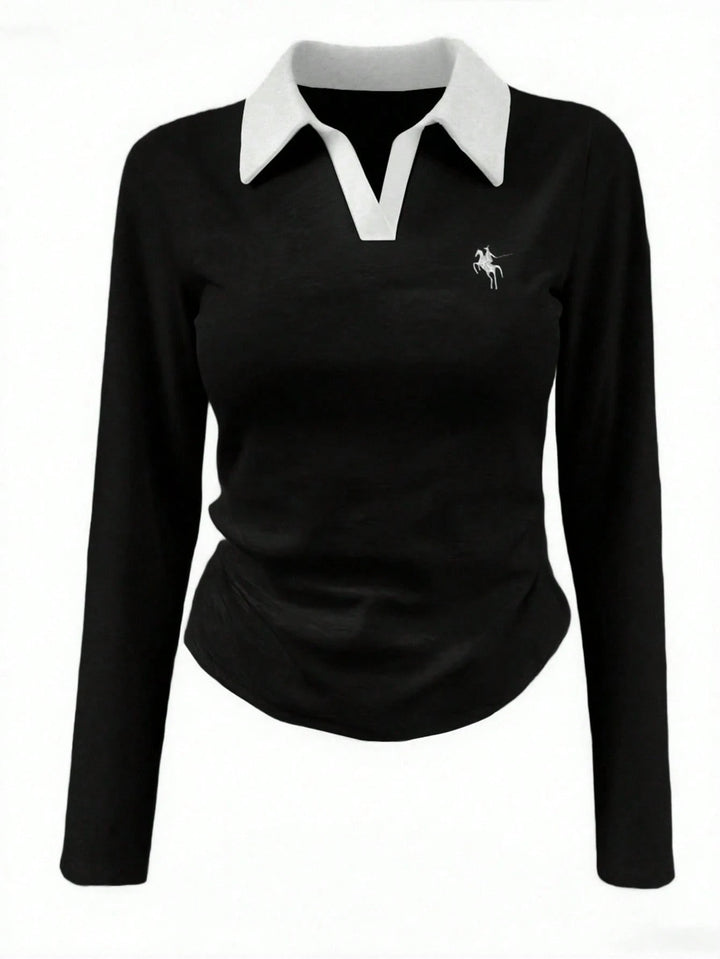 SHEIN Blouse, Black