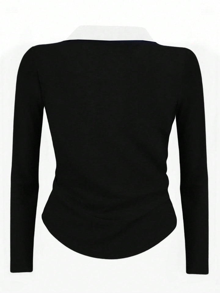 SHEIN Blouse, Black