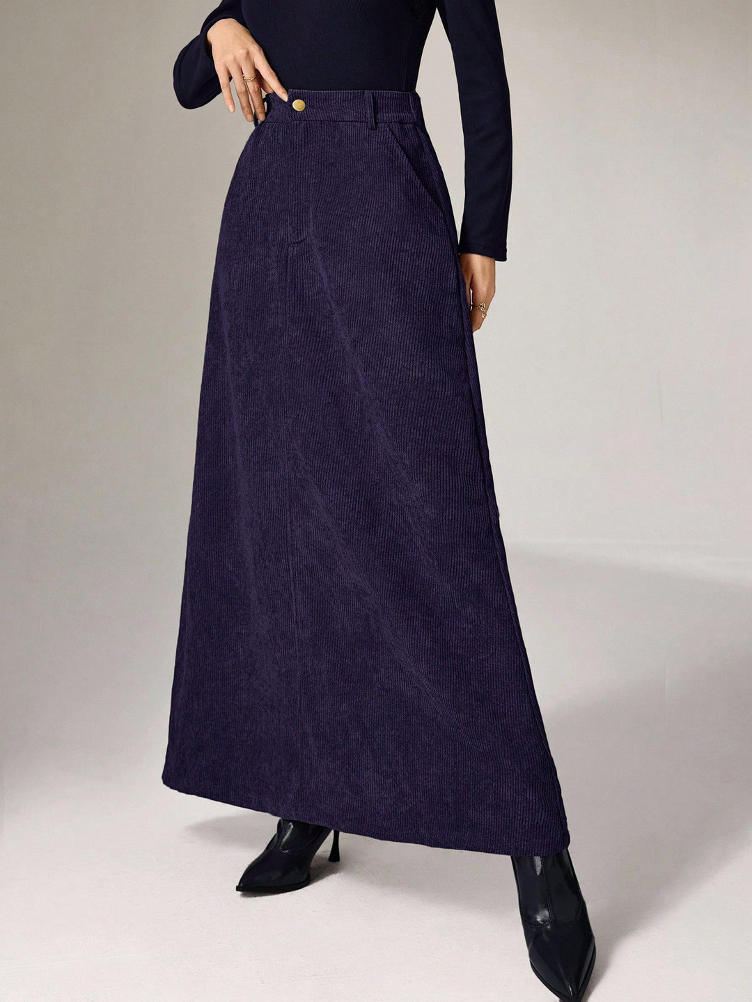 SHEIN Maxi Skirt, Purple