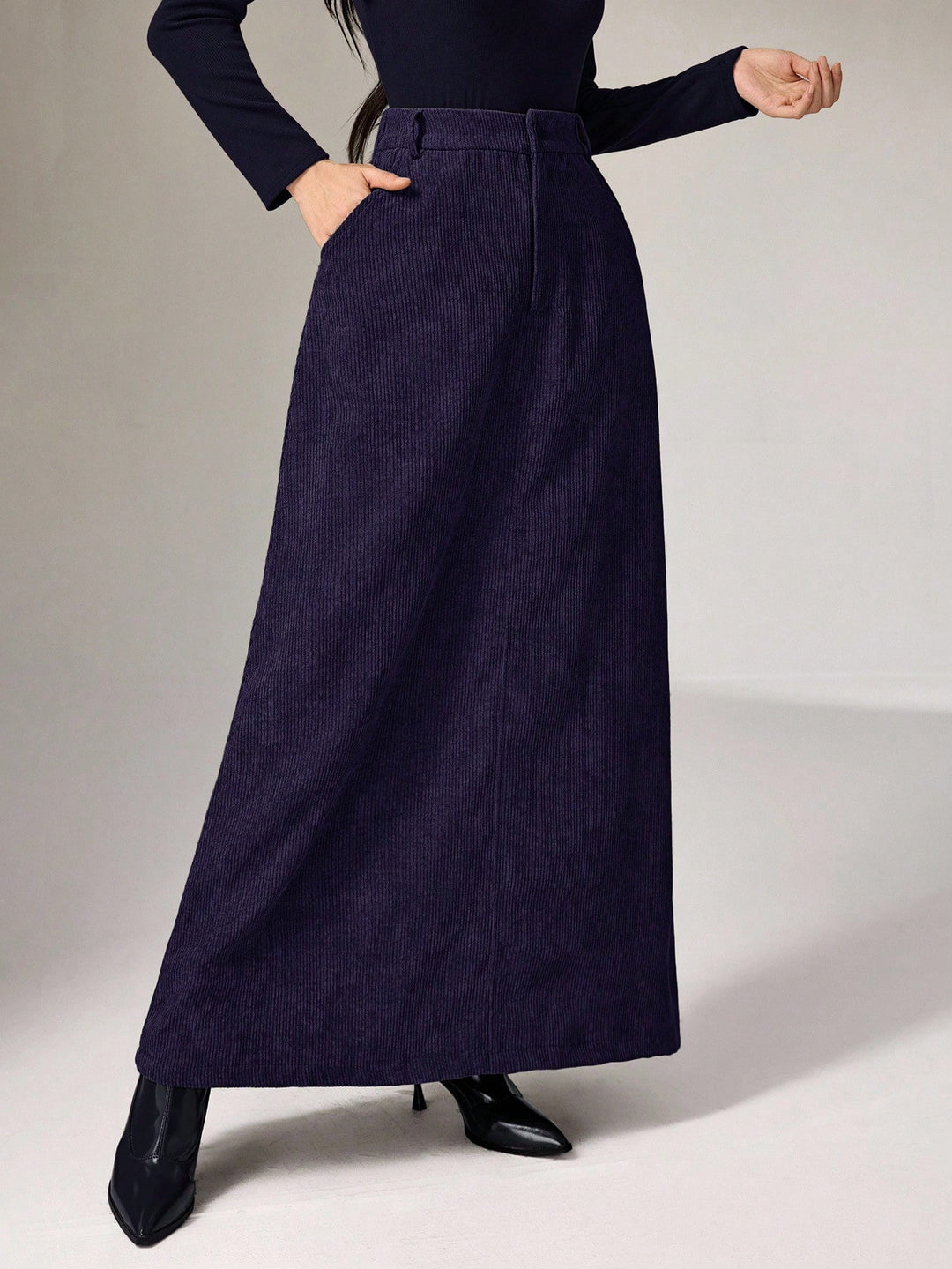 SHEIN Maxi Skirt, Purple