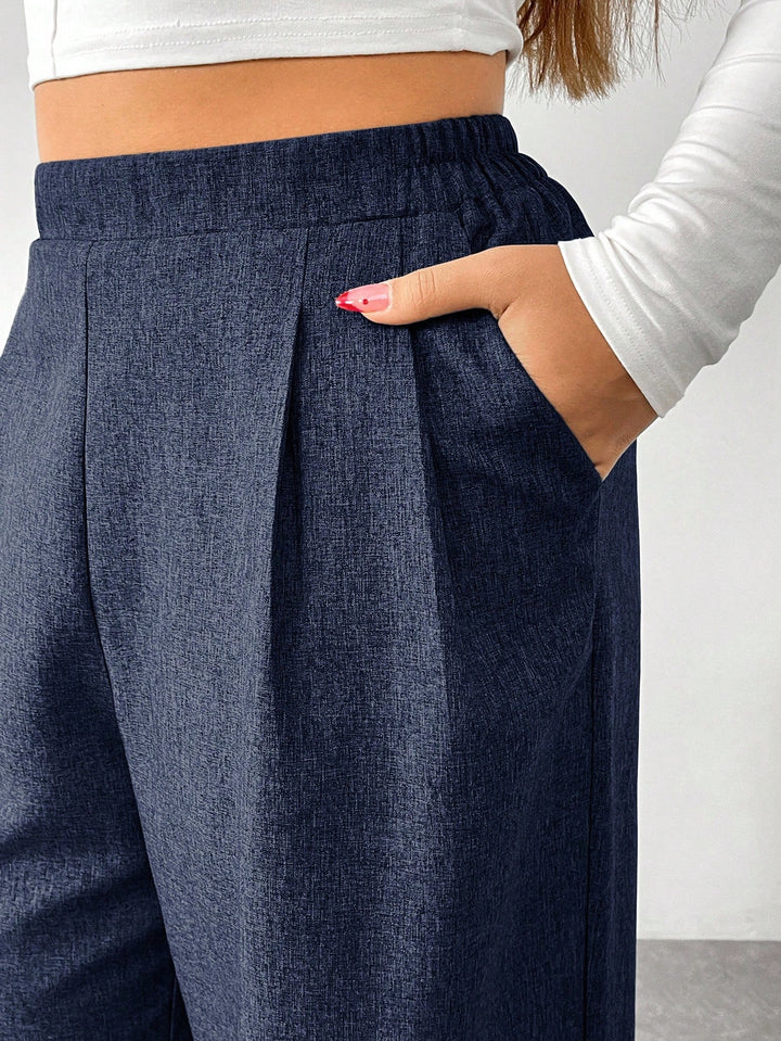 Pantaloni SHEIN, albastru