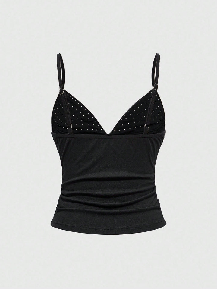 Top SHEIN, negru