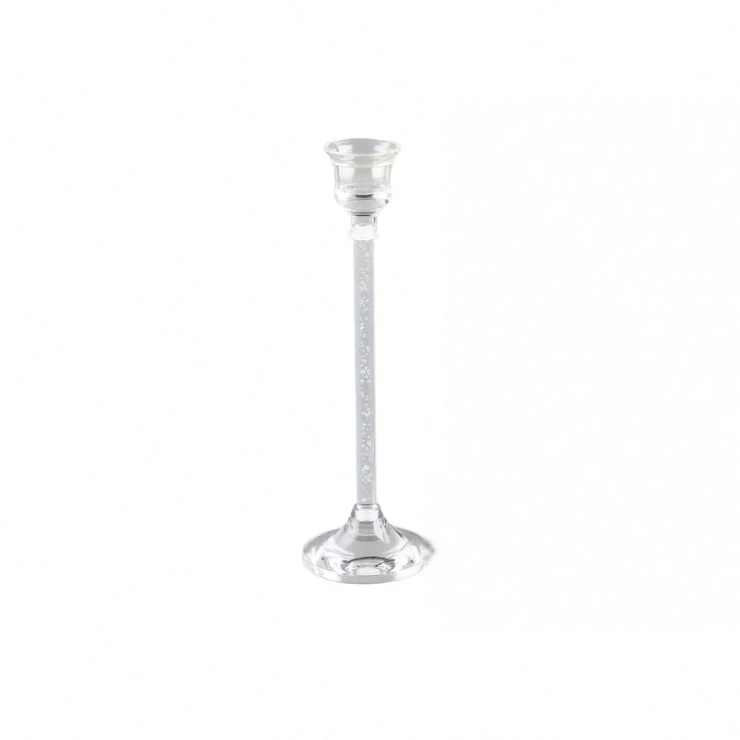 Set suport lumânare SHEIN, transparent