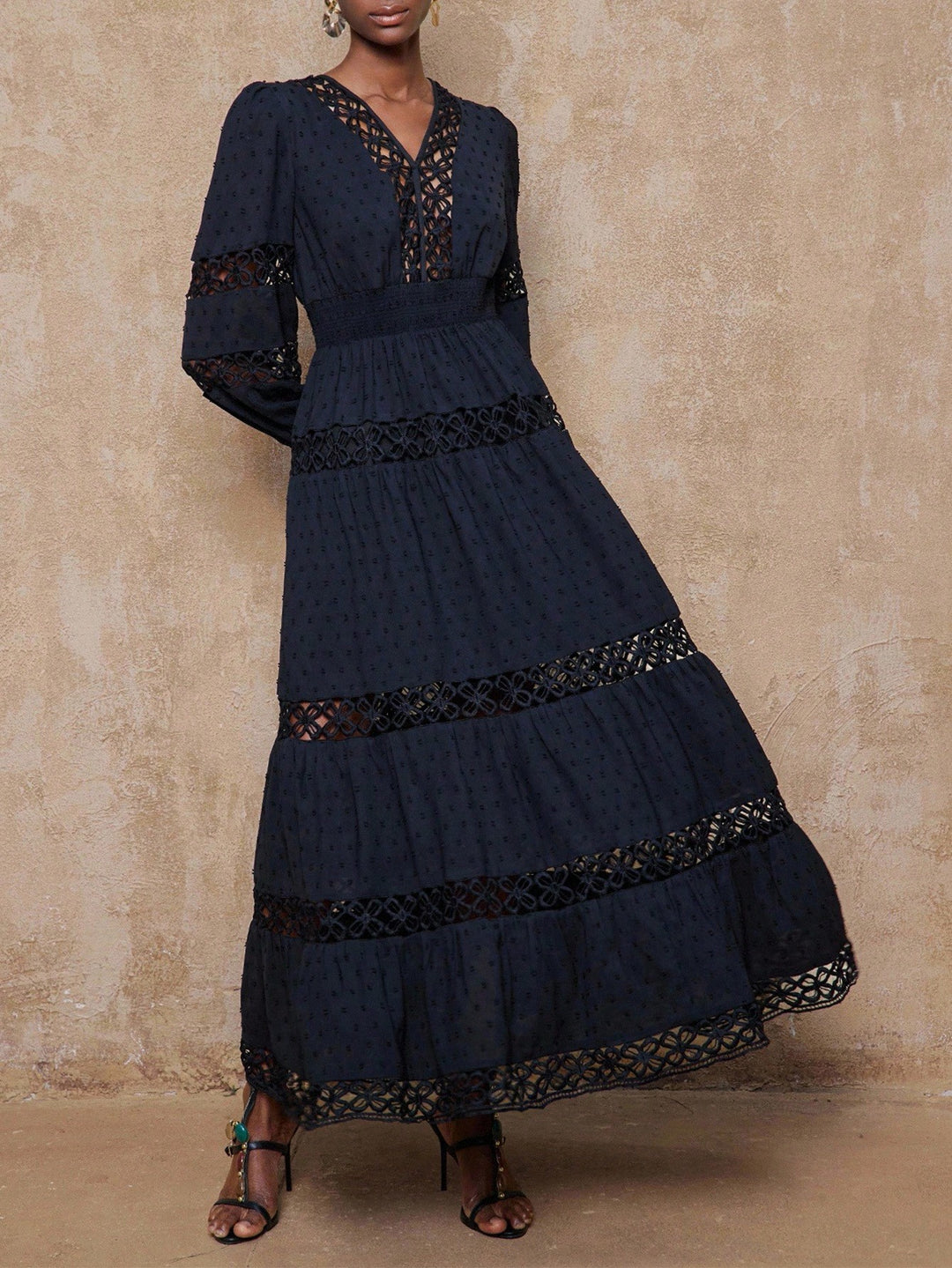 Rochie maxi SHEIN, negru