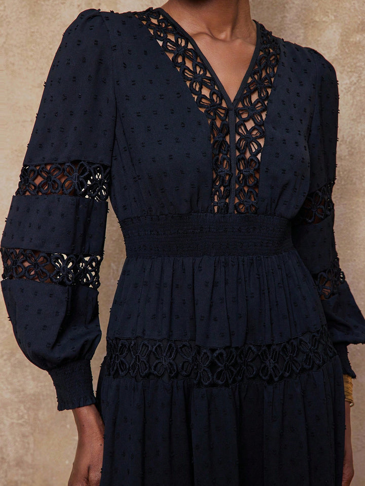 Rochie maxi SHEIN, negru