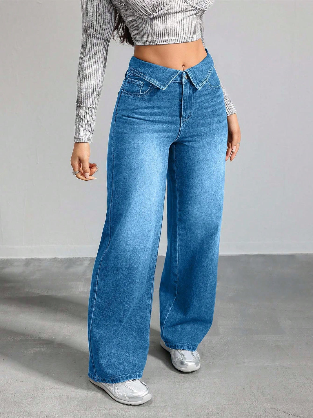 SHEIN farmernadrág, kék