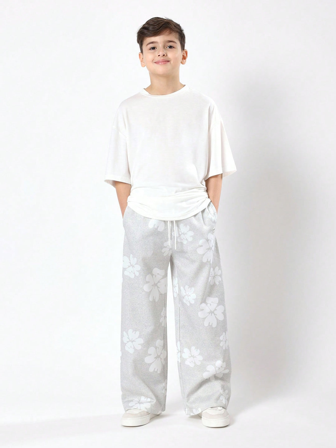 Pantaloni SHEIN, gri