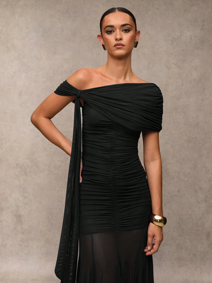 Rochie maxi SHEIN, negru