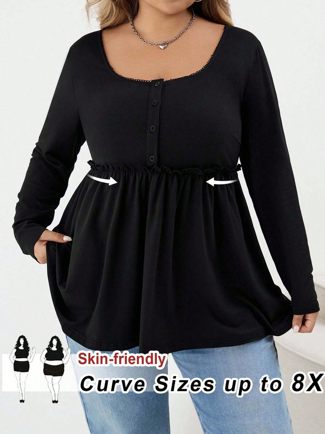 Tricou SHEIN, negru
