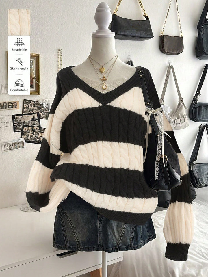 Pulover SHEIN, negru