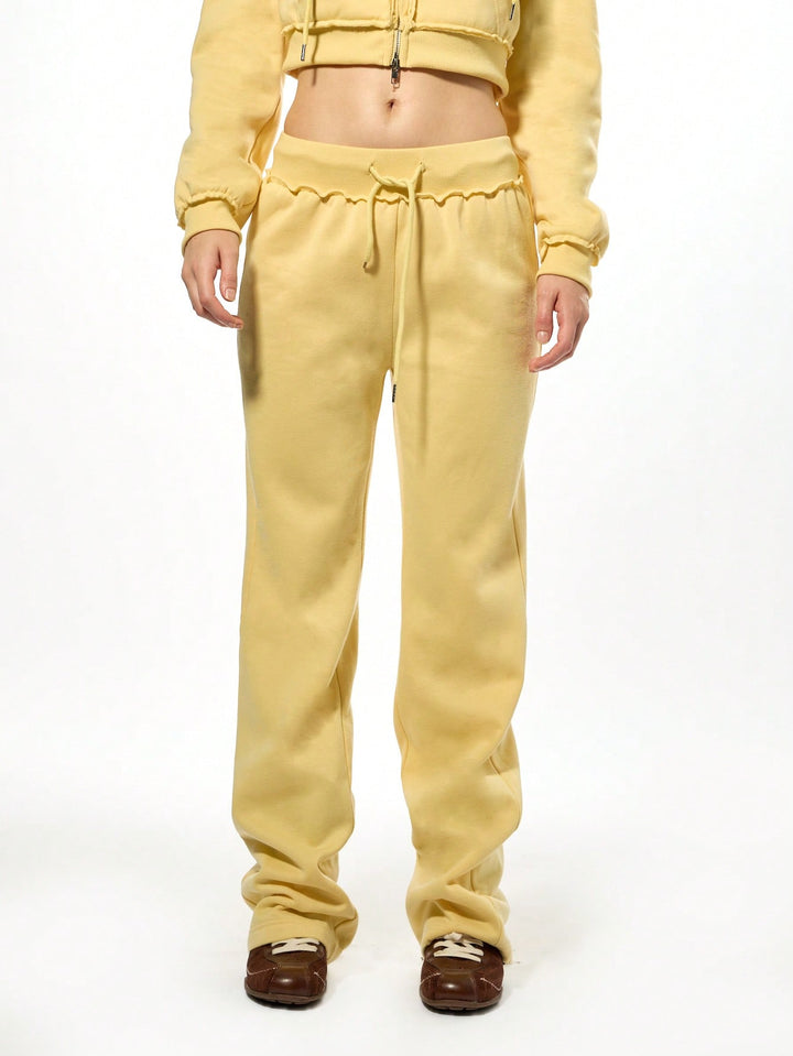 Pantaloni SHEIN, galben