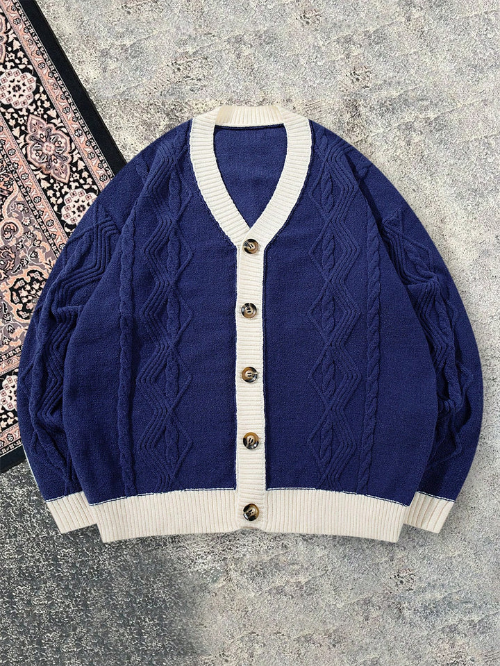 Cardigan SHEIN, albastru