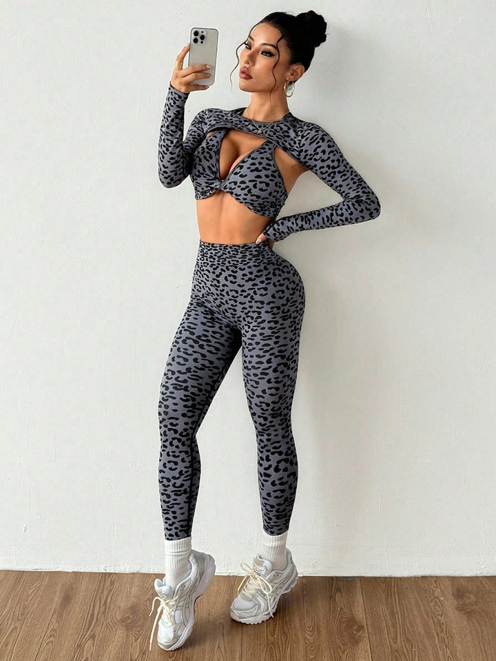 SHEIN sport szett, szürke