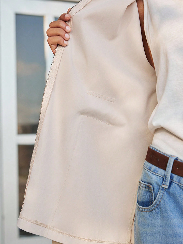 SHEIN kabát, khaki