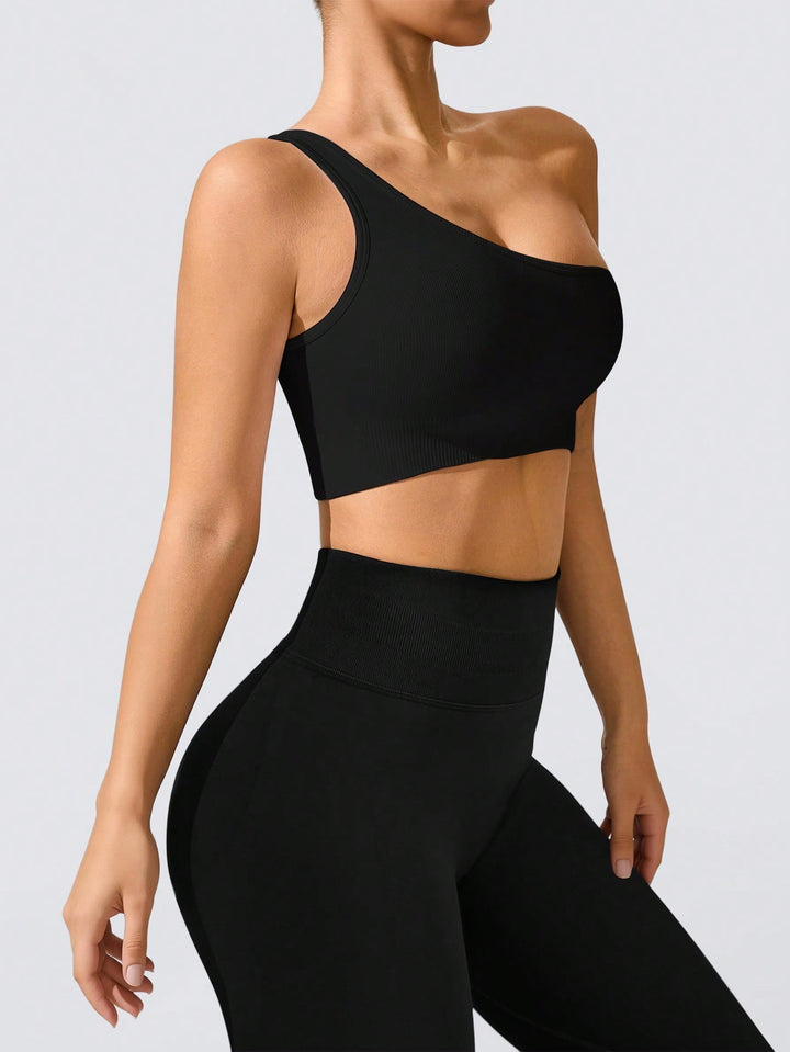 Bustieră sport SHEIN, negru