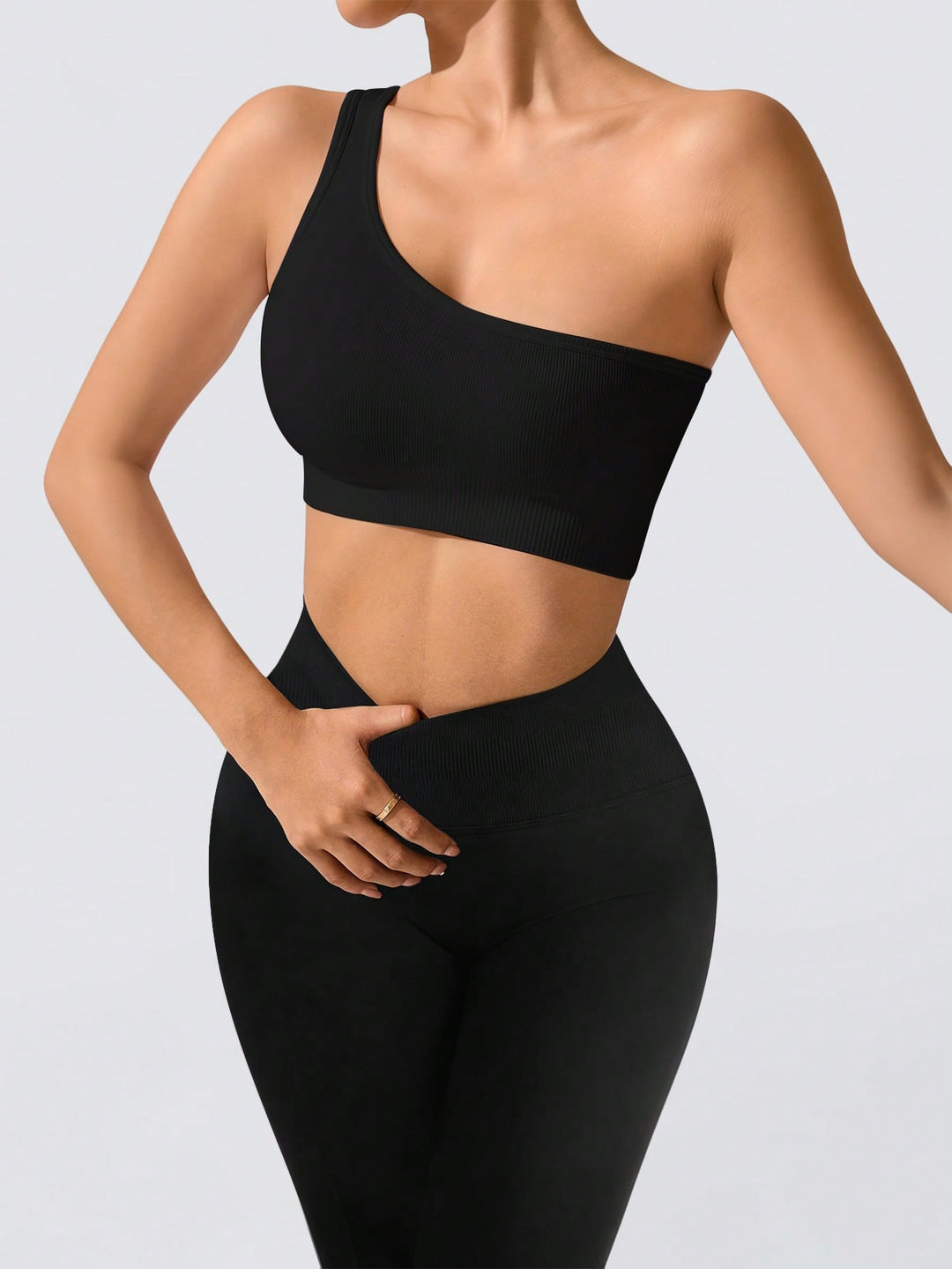 Bustieră sport SHEIN, negru