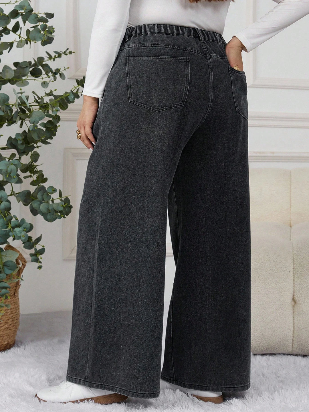 Jeans SHEIN, negru
