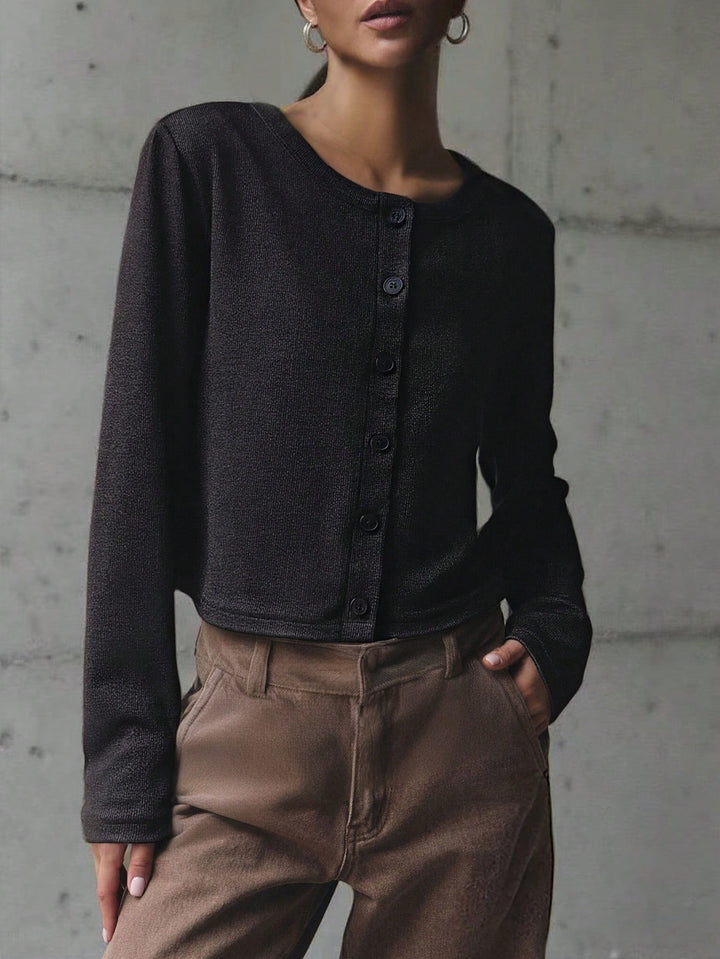 Cardigan SHEIN, negru