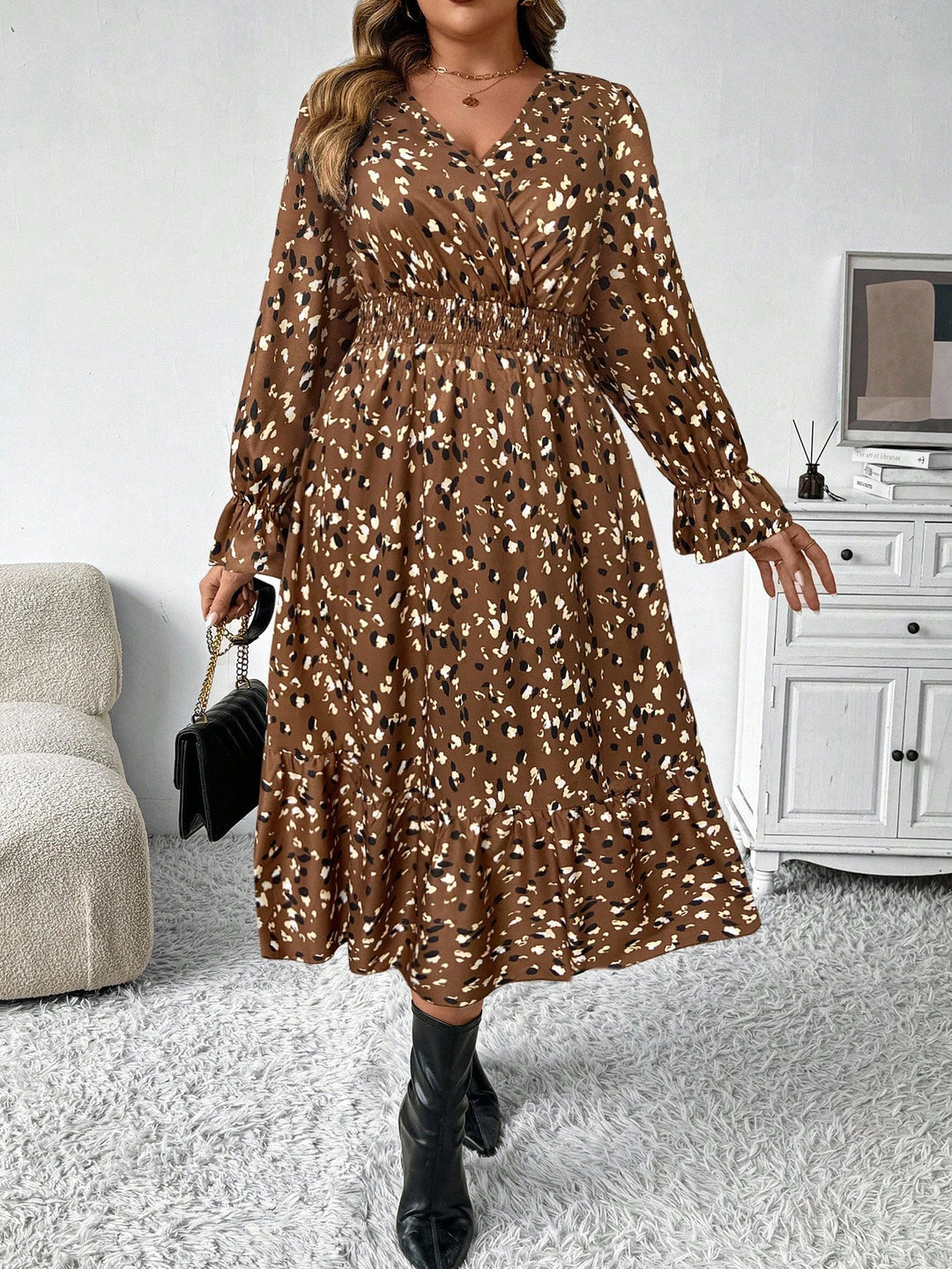 Rochie SHEIN, maro
