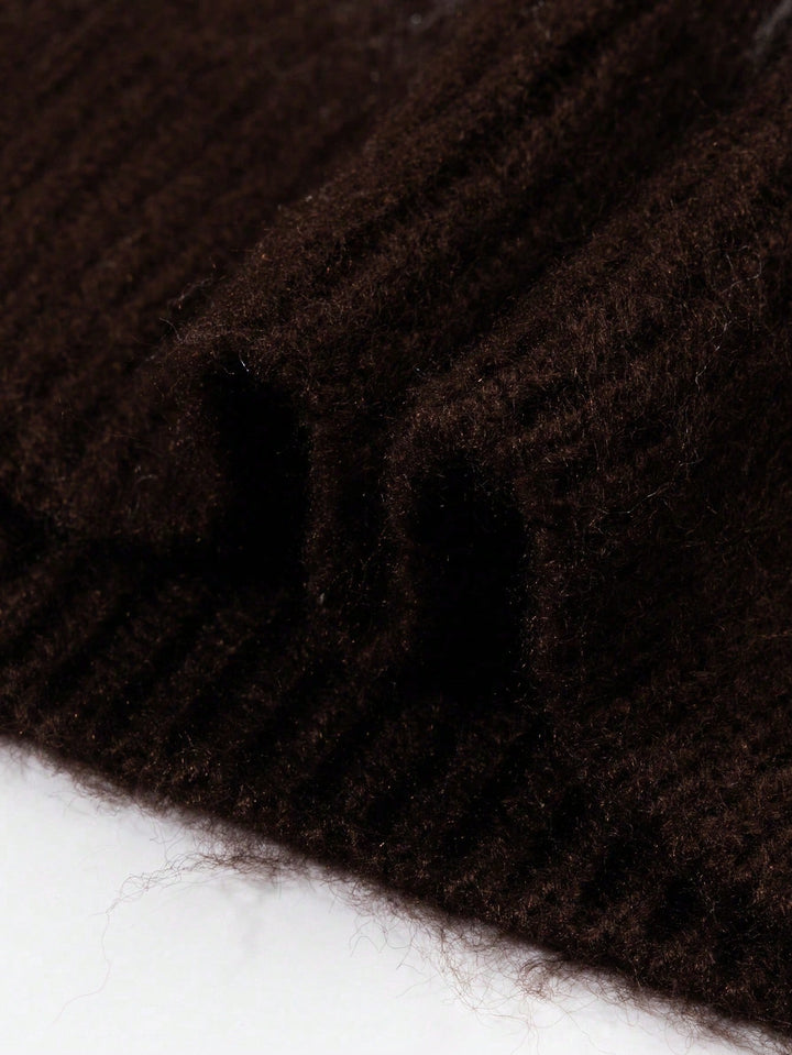 Cardigan SHEIN, maro