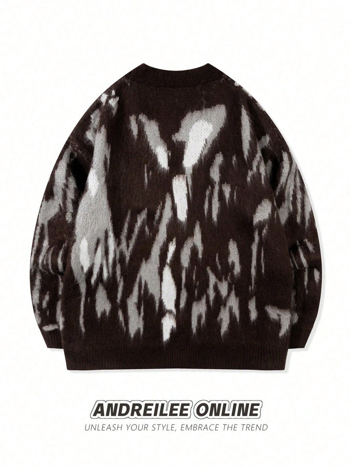 Cardigan SHEIN, maro