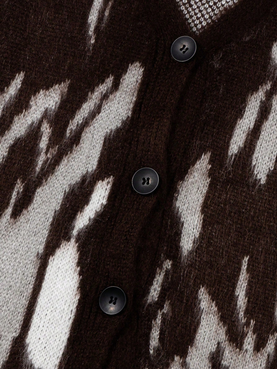 Cardigan SHEIN, maro