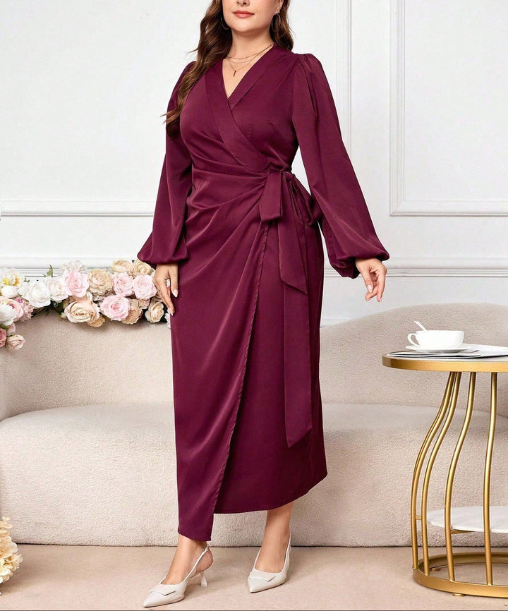 Shein Curve+ maxiruha, bordó