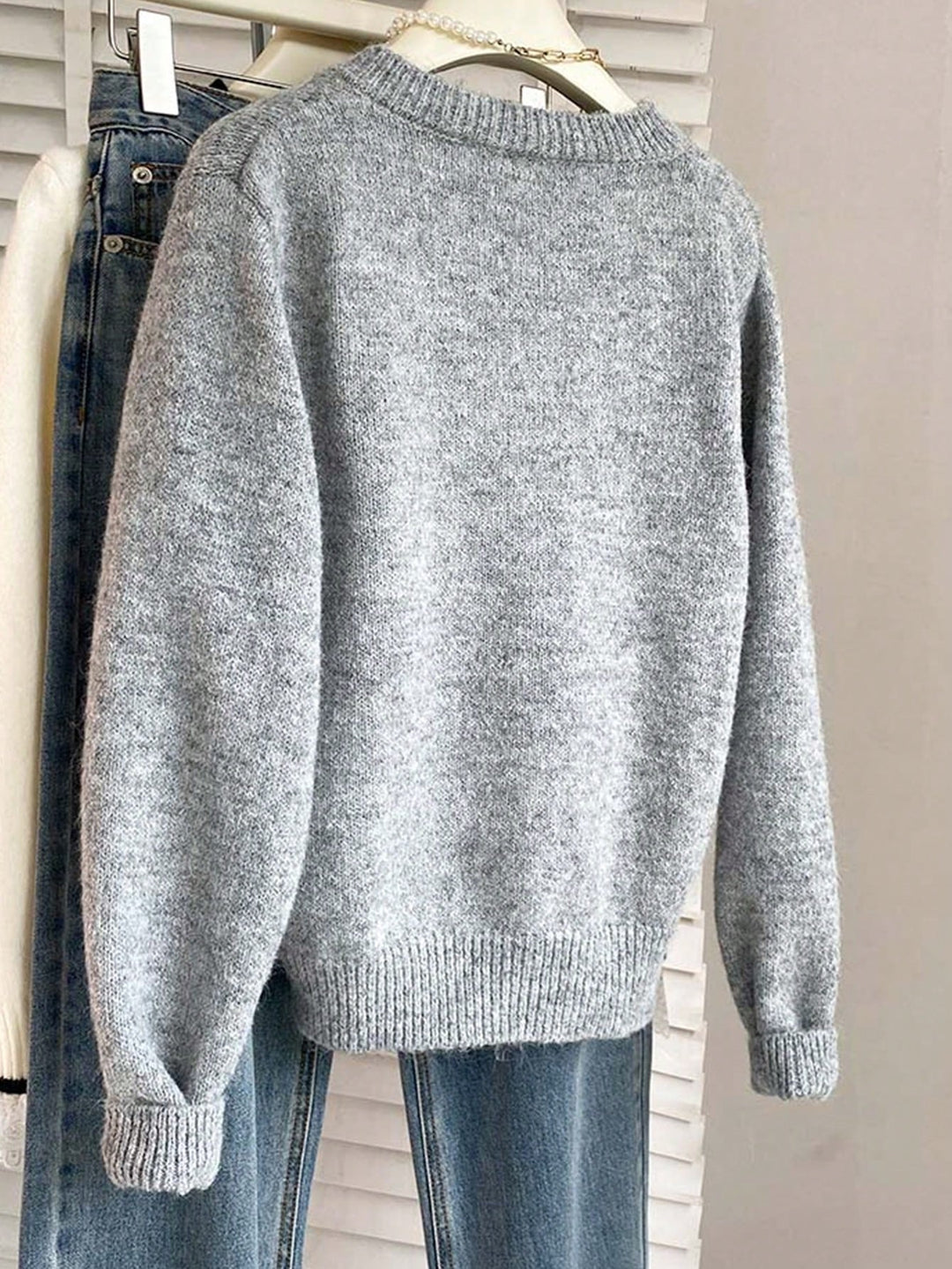 Cardigan SHEIN, gri