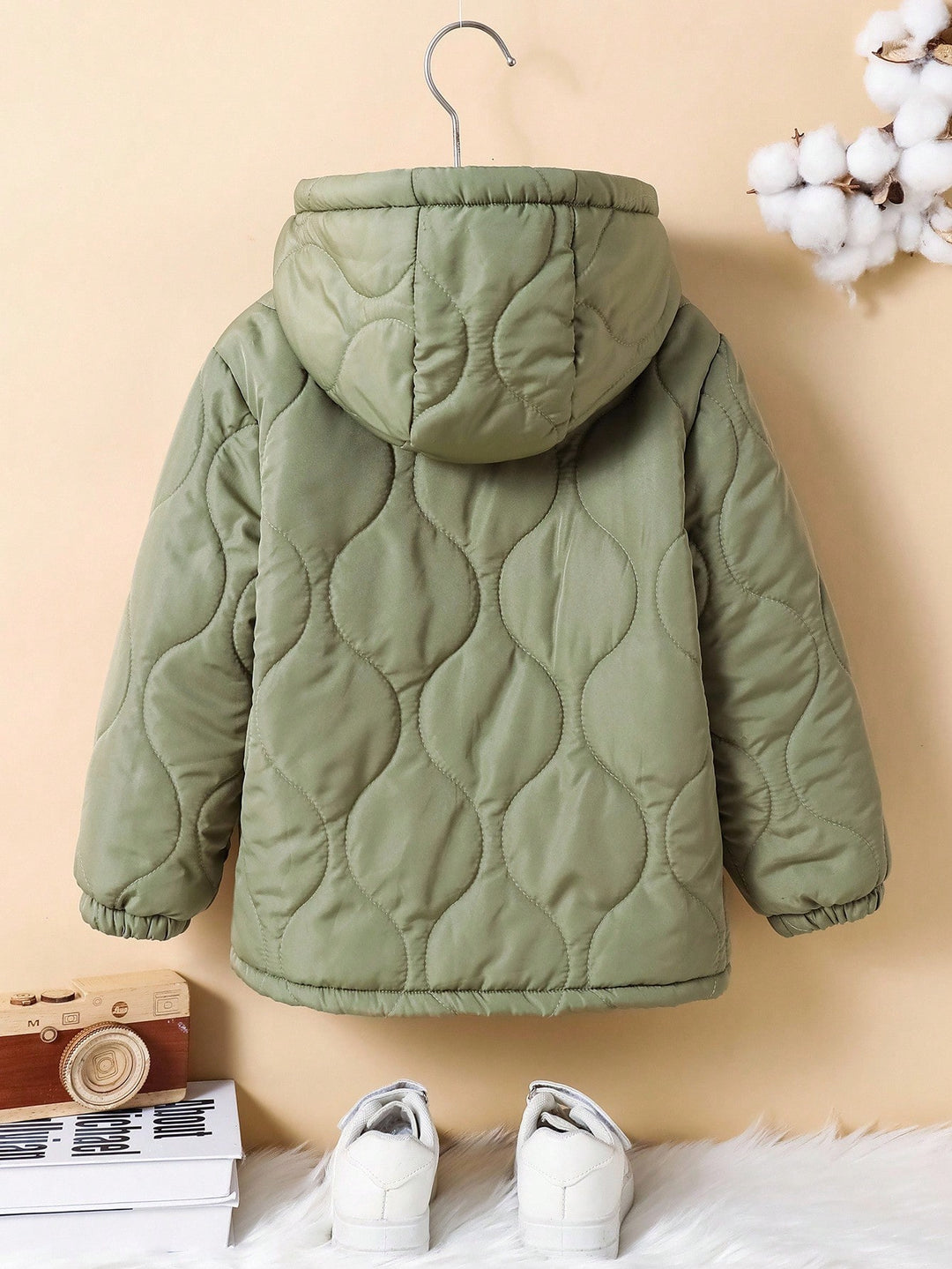 SHEIN kabát, khaki