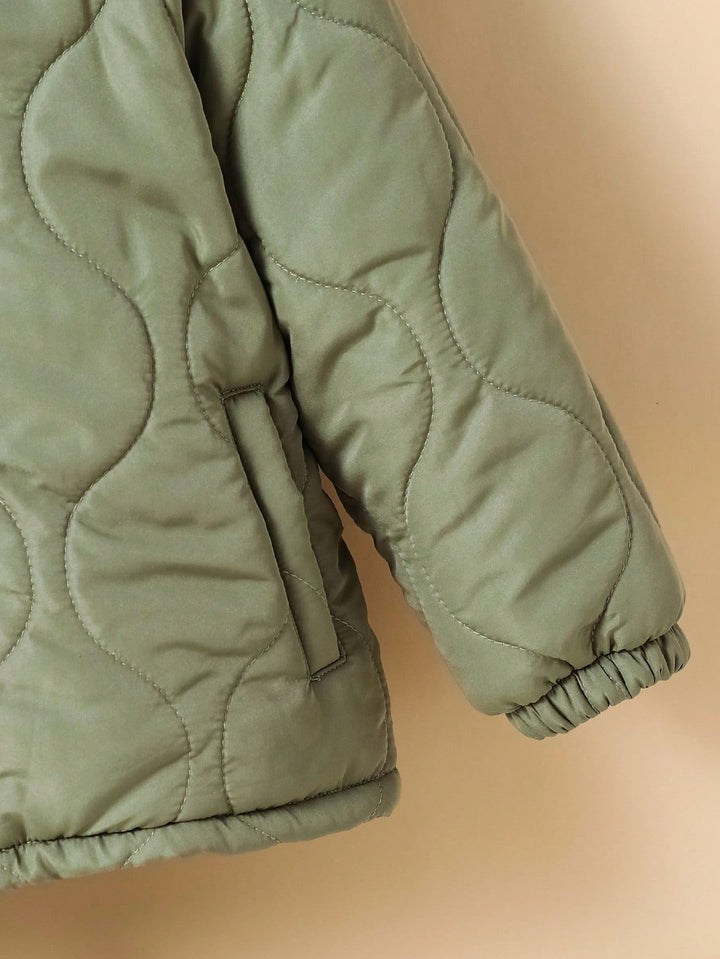 SHEIN kabát, khaki