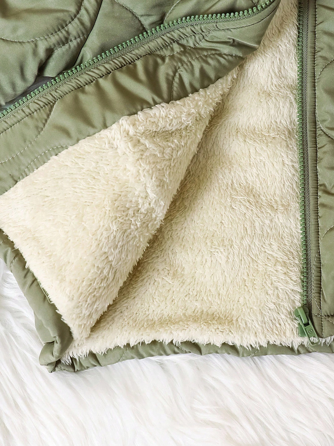 SHEIN kabát, khaki
