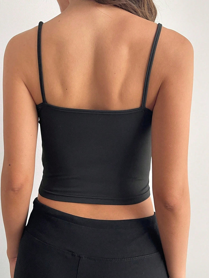 Fekete SHEIN top